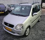 Opel Agila 1.2-16V Elegance km 95.000 airco, Auto's, Opel, Voorwielaandrijving, Gebruikt, Zwart, Origineel Nederlands