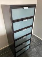 Ladekast met glazen fronten, Met lade(s), 50 tot 75 cm, 50 tot 100 cm, Ophalen of Verzenden