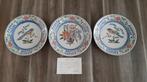 3 antieke borden met echtheidscertificaat, Ophalen