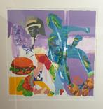 Litho van Carlos Blaaker ca 1 x 1 meter, Ophalen of Verzenden
