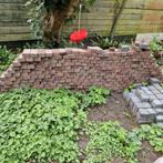 Gebakken klinkers, ruim 300 stuks, Tuin en Terras, Tegels en Klinkers, Ophalen, Zo goed als nieuw, Beton, Klinkers