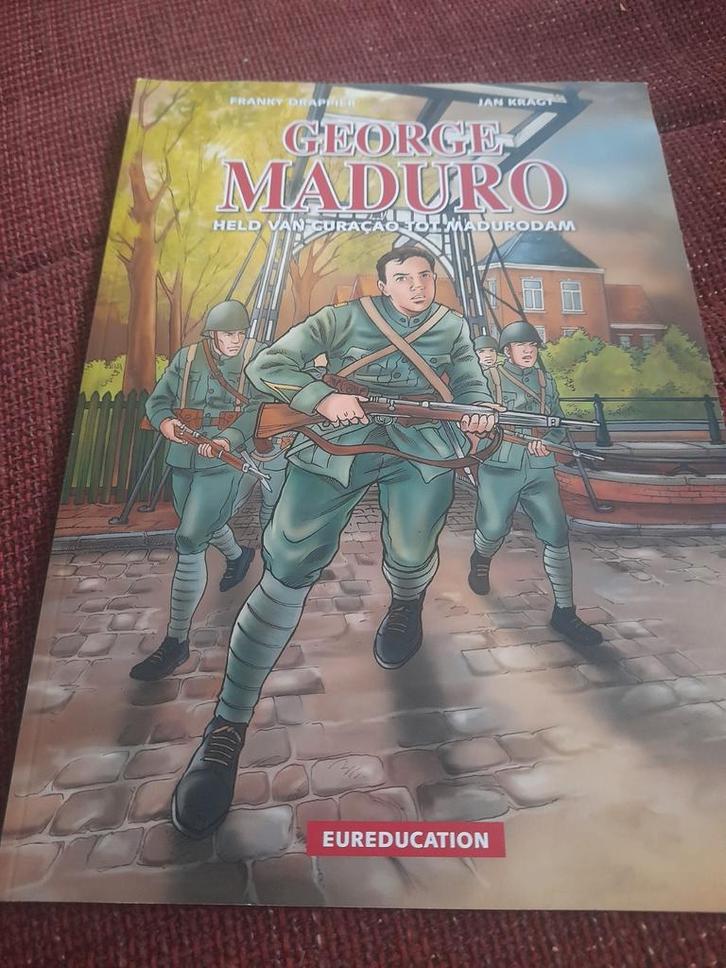 George Maduro - Held van Curaçao tot Madurodam, Boeken, Stripboeken, Zo goed als nieuw, Eén stripboek, Ophalen of Verzenden
