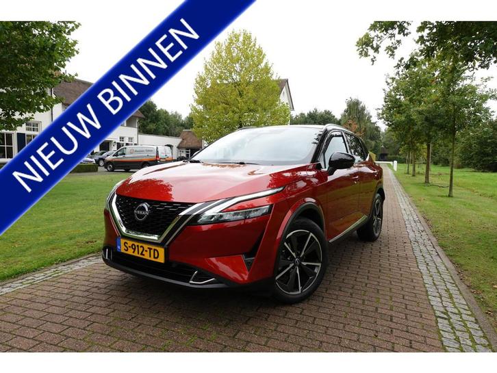 Nissan QASHQAI 1.3 MHEV Tekna NAP | Head-Up | 360° Camera |, Auto's, Nissan, Bedrijf, Te koop, Qashqai, 360° camera, ABS, Achteruitrijcamera