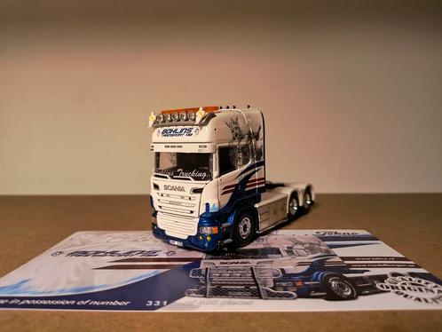 Tekno Scania Bohlins, Hobby en Vrije tijd, Modelauto's | 1:50, Zo goed als nieuw, Bus of Vrachtwagen, Tekno, Ophalen of Verzenden