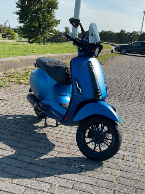 Unieke Vespa Sprint 80cc Full Malossi – bomvol opties, Fietsen en Brommers, Scooters | Vespa, Zo goed als nieuw, Vespa S, Maximaal 45 km/u