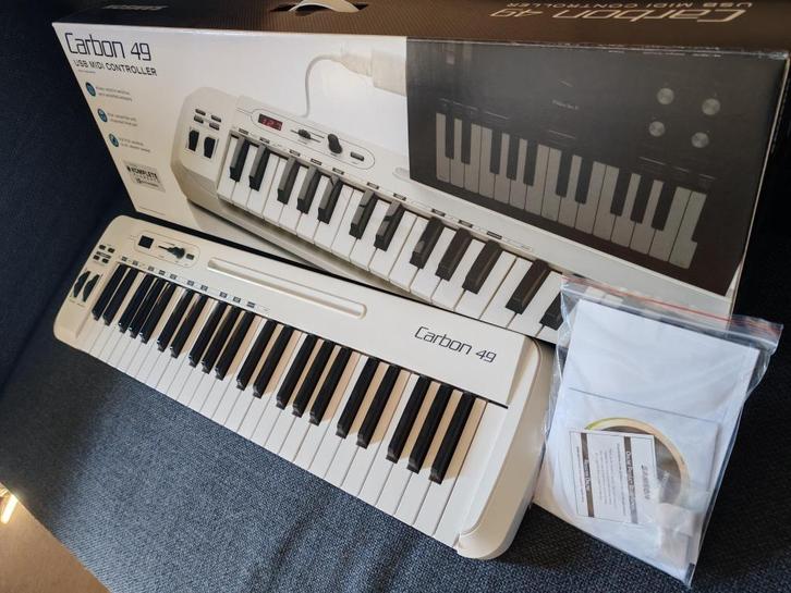 Samson Carbon 49 MIDI Keyboard – Als Nieuw, Muziek en Instrumenten, Keyboards, Zo goed als nieuw, 49 toetsen, Overige merken, Ophalen of Verzenden
