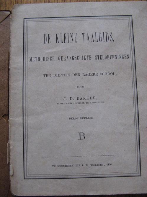 De Kleine Taalgids 1896, Antiek en Kunst, Antiek | Boeken en Bijbels, Ophalen of Verzenden