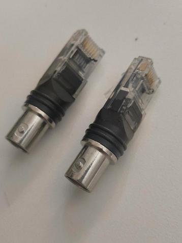 RJ45 naar BNC Adapter - Set van 2 beschikbaar voor biedingen