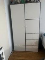 Ikea Visthus kledingkast - Grijs/Wit, Huis en Inrichting, Kasten | Kledingkasten, Ophalen, Kunststof, 50 tot 100 cm, Zo goed als nieuw