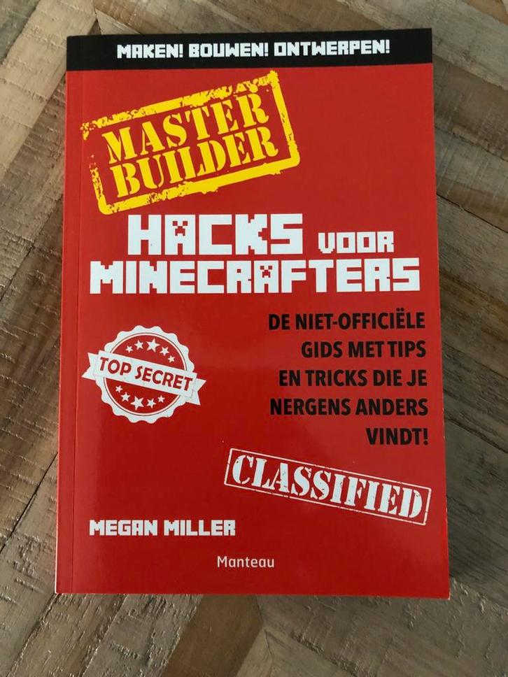 Boek - HACKS voor MINECRAFTERS - Tips & Tricks!, Boeken, Kinderboeken | Jeugd | onder 10 jaar, Zo goed als nieuw, Non-fictie, Ophalen of Verzenden