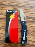 Spyderco PM2 CPM S110V Dark Blue G‑10 100% origineel, Ophalen of Verzenden, Zo goed als nieuw