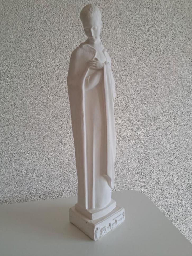 Johannes heiligenbeeld, gips, 1930, Antiek en Kunst, Kunst | Beelden en Houtsnijwerken, Ophalen of Verzenden