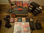 Atari 2600 6 switch 'woody' complete set, Ophalen of Verzenden, Zo goed als nieuw, Met 2 controllers, Atari 2600