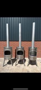 Rvs Bierfust Tuinhaard, Ophalen of Verzenden, Gebruikt
