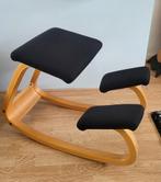 Zwarte VARIER (voorheen STOKKE) balansstoel - kniestoel, Zo goed als nieuw, Zwart, Ophalen