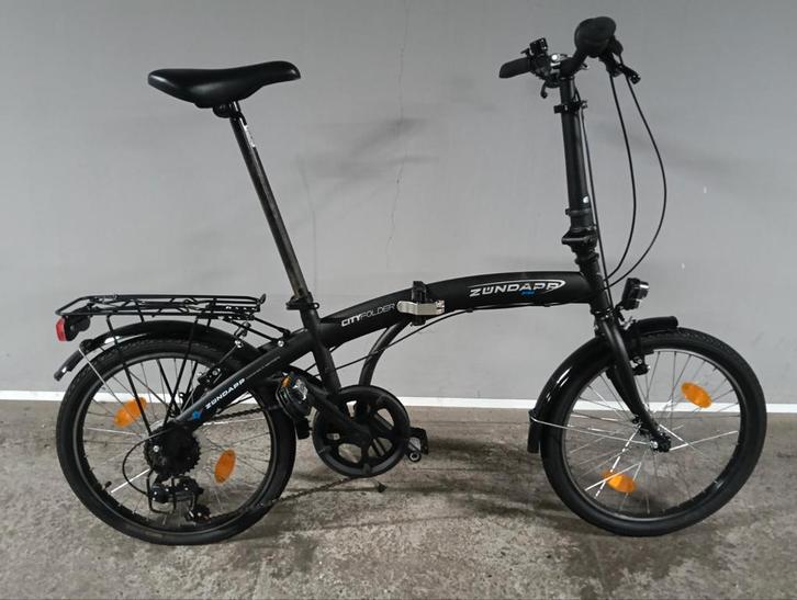 Zündapp cityfolder vouwfiets, Fietsen en Brommers, Fietsen | Vouwfietsen, Zo goed als nieuw, 20 inch of meer, Versnellingen, Ophalen