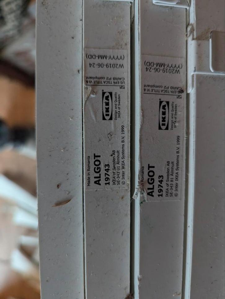 IKEA Algot kast systeem, Huis en Inrichting, Kasten | Stellingkasten, Gebruikt, Ophalen
