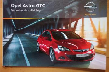 Opel Astra GTC instructieboekje 2011-2014 handleiding ASTRA beschikbaar voor biedingen