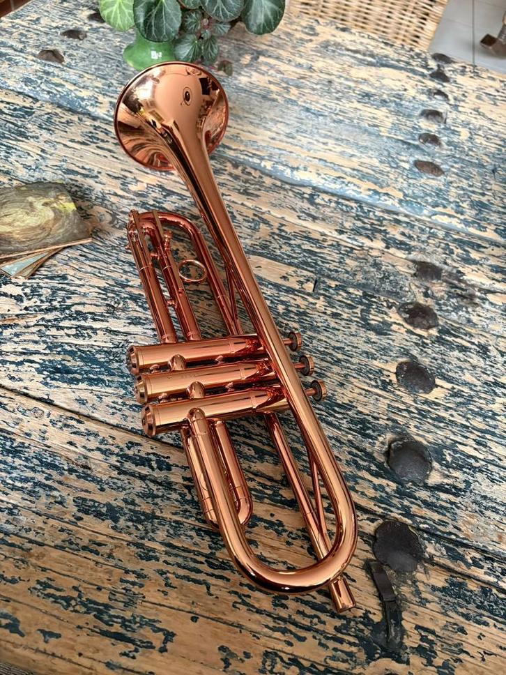 Te koop Adams A9 trompet, Muziek en Instrumenten, Blaasinstrumenten | Trompetten, Zo goed als nieuw, Bes-trompet, Ophalen