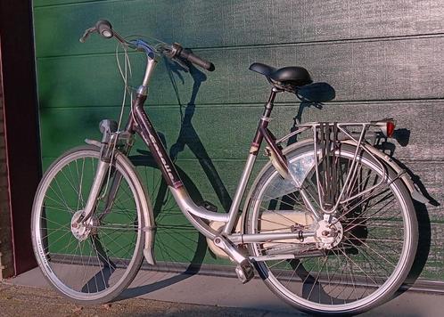 Gazelle Furore Damesfiets, Fietsen en Brommers, Fietsen | Dames | Damesfietsen, Gebruikt, Gazelle, Versnellingen, 50 tot 53 cm