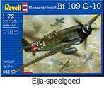 MODELBOUW Revell 1:72 Messerschmitt Bf 109 G-10 4160, Hobby en Vrije tijd, Modelbouw | Vliegtuigen en Helikopters, 1:72 tot 1:144