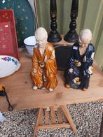 Twee  Chinese monnik beeldjes, Ophalen of Verzenden