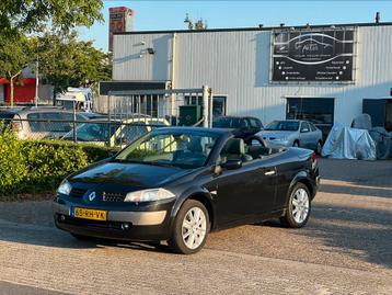 Renault Mégane 2.0 16V 120KW Cabrio 2005 Zwart,NAP,APK,€2750 beschikbaar voor biedingen