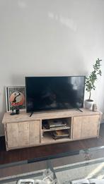 Tv-meubel custom made - 200cm breed, Gebruikt, 150 tot 200 cm, Ophalen of Verzenden, Minder dan 100 cm