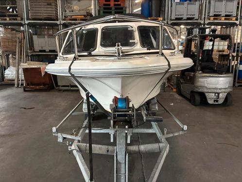 Beekman 540 Alfa de Luxe, Watersport en Boten, Motorboten en Motorjachten, Gebruikt, Polyester, Tot 6 meter, Benzine, Buitenboordmotor