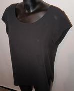 Zwarte blouse/T-shirt van Only, Only, Zwart, Zo goed als nieuw, Korte mouw