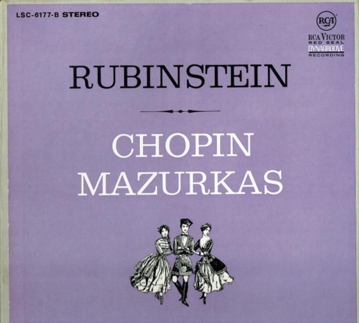 Rubinstein Frederic Chopin – Chopin Mazurkas 3LP BOX, Cd's en Dvd's, Vinyl | Klassiek, Zo goed als nieuw, Classicisme, Kamermuziek