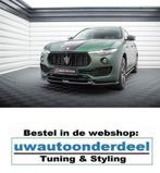 Maxton Design Spoiler Splitter Lip Maserati Levante, Auto diversen, Tuning en Styling, Verzenden