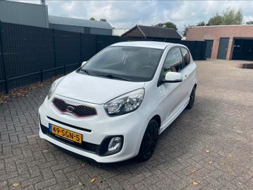 Kia Picanto 1.2 Cvvt 3-DRS 2011 Wit NAP AIRCO NW APK beschikbaar voor biedingen