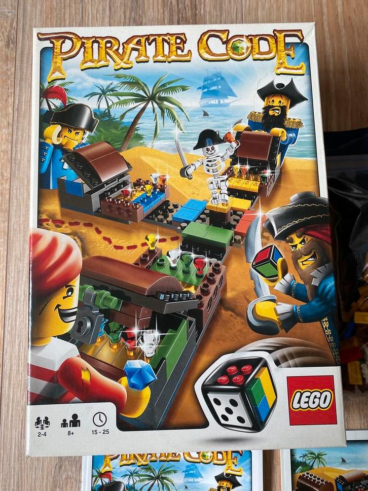 Lego spel Pirate Code 3840, Kinderen en Baby's, Speelgoed | Duplo en Lego, Gebruikt, Lego, Complete set, Ophalen of Verzenden