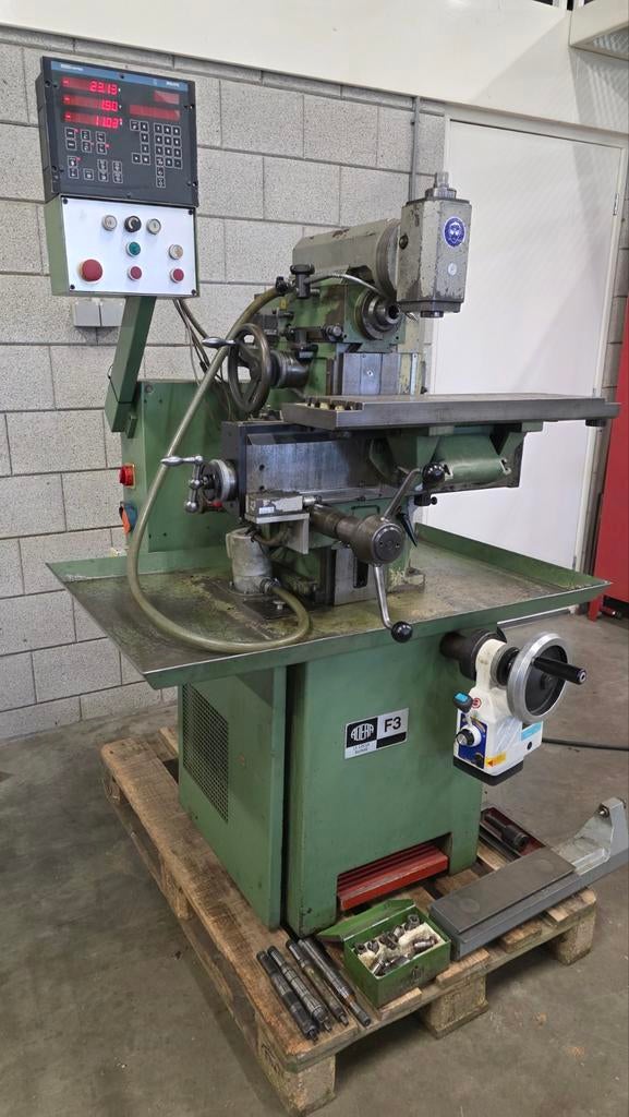 Aciera f3 freesbank, Doe-het-zelf en Verbouw, Gereedschap | Freesmachines, Elektrisch, Overige soorten, Ophalen