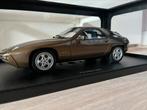 Porsche 928 Tabac brown metallic Autoart 1:18, Hobby en Vrije tijd, Modelauto's | 1:18, Ophalen of Verzenden, Zo goed als nieuw