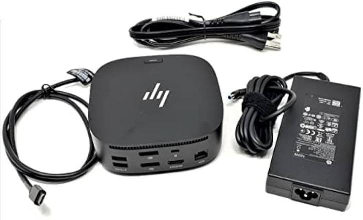 HP USB-C Dock G5 met 120W voedingsadapter, Computers en Software, Dockingstations, Zo goed als nieuw, Laptop, Ophalen of Verzenden