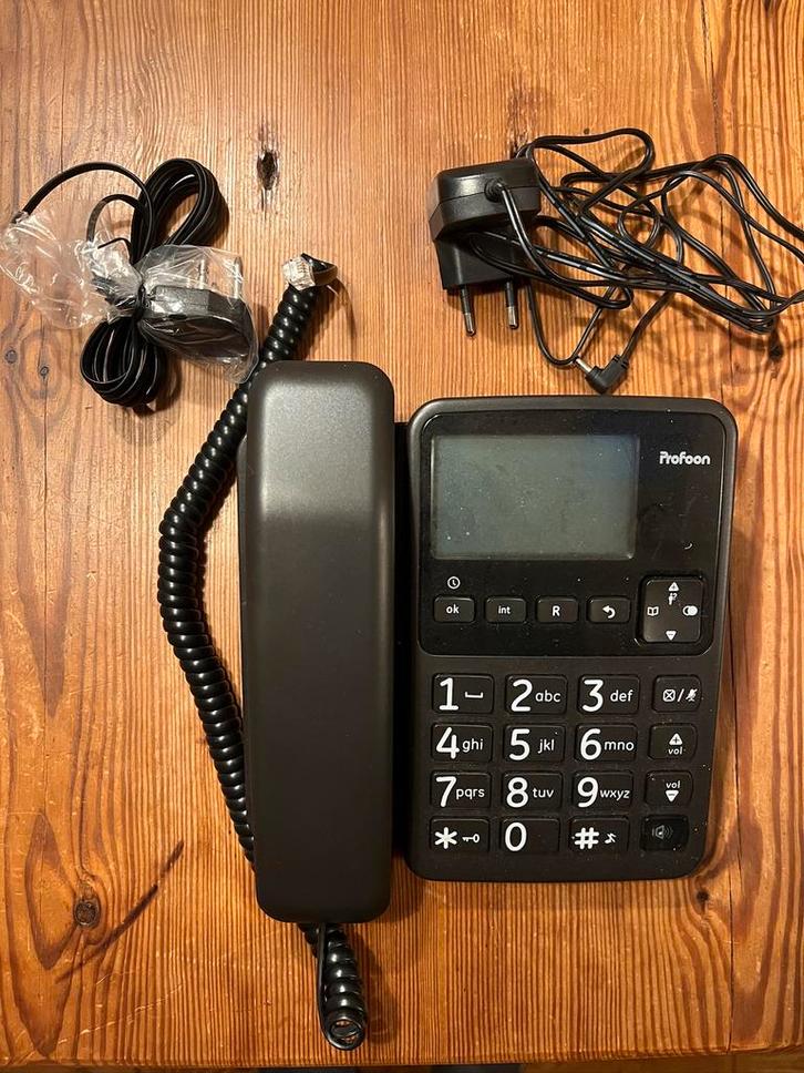 Profoon vaste telefoon., Telecommunicatie, Vaste telefoons | Niet Draadloos, Zo goed als nieuw, Ophalen of Verzenden