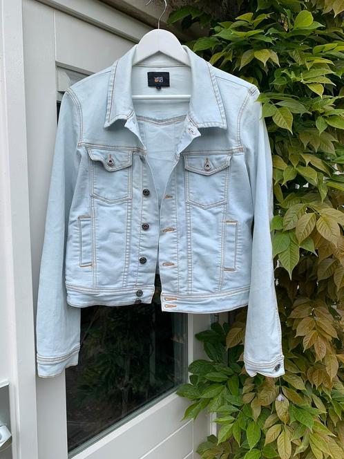 Vintage lichtblauw spijkerjackje van Yes or No, maat Medium, Kleding | Dames, Jassen | Zomer, Zo goed als nieuw, Maat 38/40 (M)
