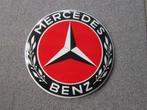 MERCEDES EMAILLE RECLAMEBORD, Verzamelen, Merken en Reclamevoorwerpen, Ophalen, Zo goed als nieuw, Reclamebord