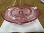 Roze taartplateau 20 cm diameter hoog 7,5 cm, Ophalen of Verzenden