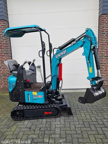 Minigraafmachine BAGGER PRO1000 3 JAAR garantie 3x graafbak beschikbaar voor biedingen