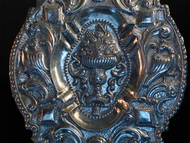 Suikertafeltje antiek zilver Leeuwarden P.Feyens 1745. 2134, Antiek en Kunst, Antiek | Goud en Zilver, Zilver, Ophalen of Verzenden