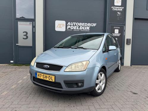 Ford C-Max 1.6 74KW 2006 Blauw Airco Nap, Auto's, Ford, Bedrijf, C-Max, ABS, Airbags, Airconditioning, Boordcomputer, Centrale vergrendeling