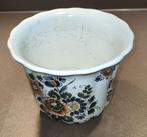 Delfts Polychroom bloempot, Antiek en Kunst, Ophalen of Verzenden