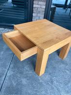 2x Salontafel of Bijzettafel, Huis en Inrichting, Tafels | Salontafels, Ophalen, 50 tot 100 cm, Vierkant, Zo goed als nieuw