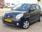 Kia Picanto 1.0 Q/5drs/ nap/ 3e EIG/ 1jaar apk/ boekje aanwe, Voorwielaandrijving, 4 cilinders, 400 kg, Zwart