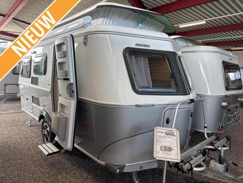 Eriba Touring 530 Urban 2025 Hampton Luifel, Caravans en Kamperen, Caravans, Bedrijf, tot en met 3, 750 - 1000 kg, Standaardzit