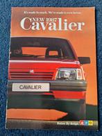 Brochure VAUXHALL CAVALIER - 1987/GB., Gelezen, Overige merken, Ophalen of Verzenden