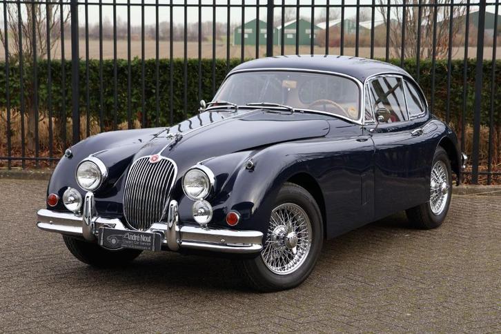 Jaguar XK150, Auto's, Jaguar, Bedrijf, XK, Benzine, Coupé, Automaat, Geïmporteerd, Blauw, Overige kleuren, Leder, Ophalen